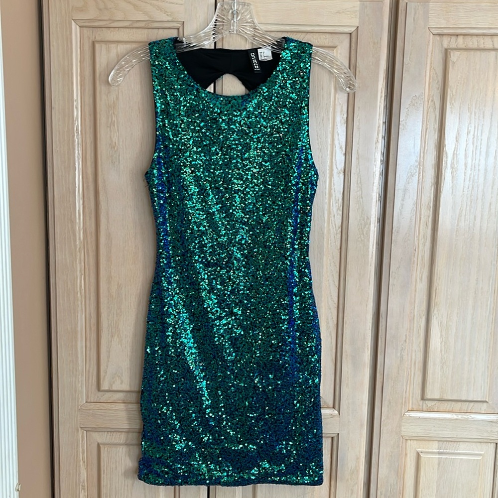 H&M Divided Sequin bodycon dress